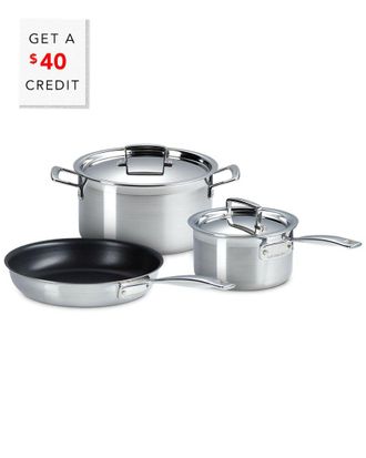 LE CREUSET Classic 5Pc Cookware Set With $40 Credit