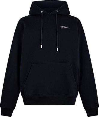 Off-white Mens Off White Vnsh Arrw Skt Hoody in Black/Pink - Size X-Small