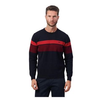 Harmont & Blaine Truien & Vesten, Heren, Blauw, S, Katoen, Truien Blauw