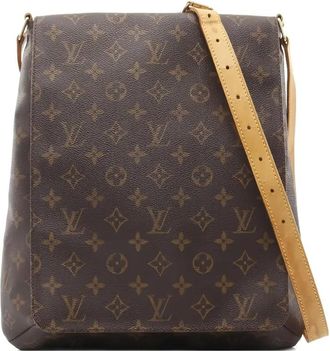 Louis Vuitton 2001 Musette Monogram schoudertas - Bruin