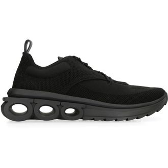 Ferragamo Sneakers - Heren - Schoenen - Zwart - Maat: 42 1/2 EU