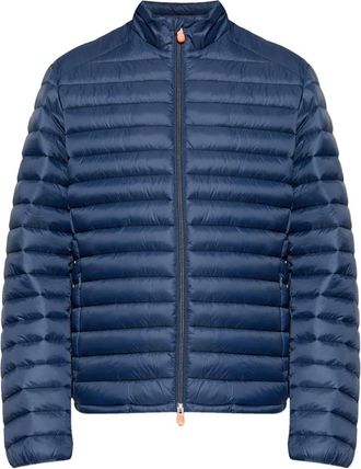 Save The Duck Giacca trapuntata con zip - Blu