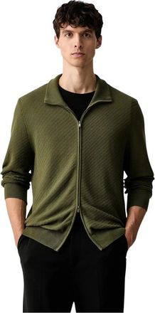 HUGO BOSS Hombre, Jerseys, Verde, Talla: XL
