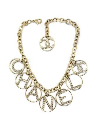 Chanel 2010s Statement Logo bracelet - Gold