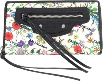 Gucci Pre-owned Wallets, female, Multicolor, Size: ONE SIZE Pre-owned Fabric Wallet