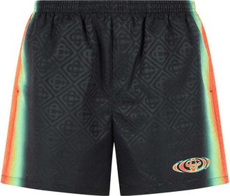 Casablanca Black Polyester Swimsuit