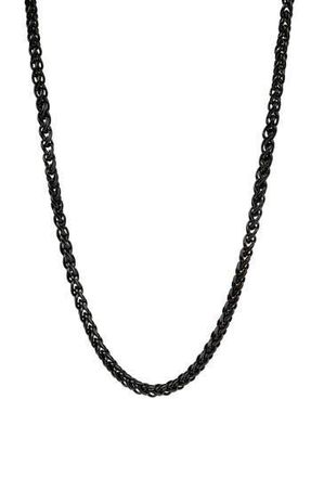 Ed Hardy Mens Bold Curb Chain Necklace in Black at Nordstrom Rack
