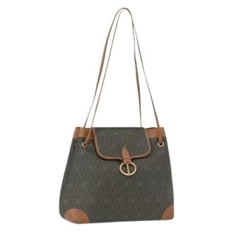 Dior Pre-owned Bucket Bags, female, Gray, Size: ONE SIZE Pre-owned Vintage Bucket Bag