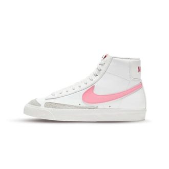Nike Fitness, Dames, Wit, 36 1/2 EU, Leer, Blazer Mid 77