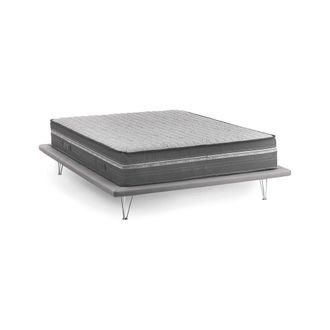 Dmora Dmora - Colch&oacute;n Doble Dastor, Colch&oacute;n De Memory Foam Y Micromuelles Embolsados, 100% Made In Italy, Anti&aacute;caros E Hipoalerg&eacute;nico, Cm 160x200h32