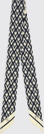 Valentino Garavani Bandeau in seta con stampa logo monogram all-over