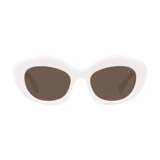 Loewe LW40153I25E Cat-Eye Sunglasses - White