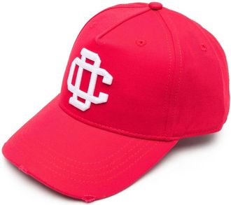 Dsquared2 embroidered-logo cap - men - Cotton - One Size