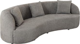 Global Interiors 3-Sitzer Design Sofa Atelier - Bouclé Grau