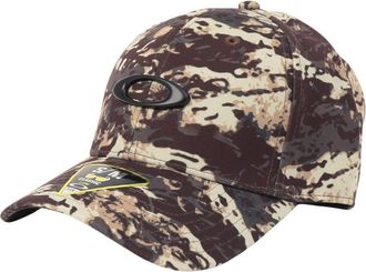 Oakley Mens Tincan Cap Hat, Tiger Camo Desert, L