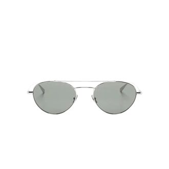 Saint Laurent SL 97 Aviator Zonnebril - Heren - Accessoires - Grijs - Maat: ONE Size