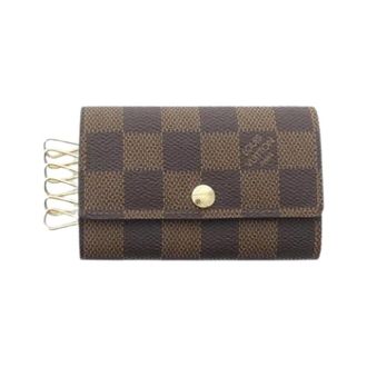 Louis Vuitton Pre-owned Accessories, female, Brown, Size: ONE SIZE Pre-owned Damier Key Case
