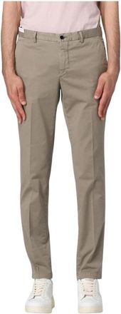 Pantaloni Torino Heren, Broeken, Grijs, Maat: W35 Katoen