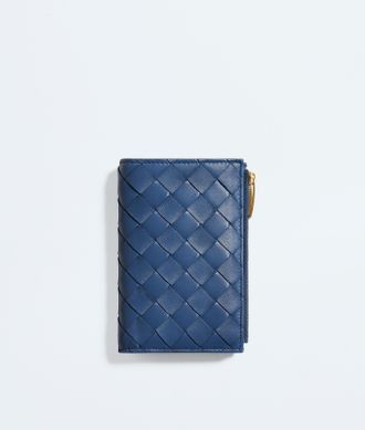 Bottega Veneta Portafoglio Intrecciato Bi-fold Medio - Bottega Veneta