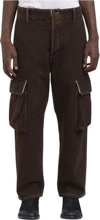 Uma Wang Hombre, Pantalones, Marr&oacute;n, Talla: L