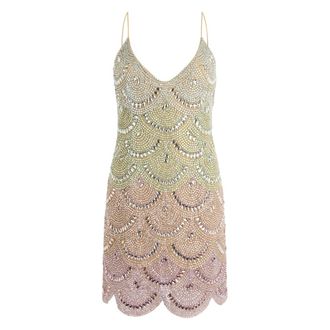 Philipp Plein Mini Abito Waves - - Dresses - Donna - Multicolore - M