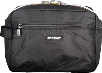 K-Way Zwarte Polyester Heren Beauty Case - Heren - Toilettassen - Zwart - ONE Size - Polyester - Tassen