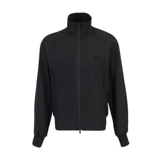 Yohji Yamamoto Sport Uniform Track Top - Heren - Zomerjassen - Zwart - XS - Polyester - Jassen