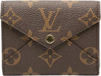 Louis Vuitton Pre-owned Wallets, female, Brown, Size: ONE SIZE Pre-owned Canvas Wallet