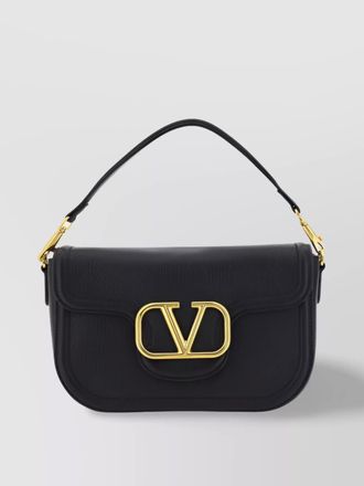 Valentino Garavani calfskin chain shoulder bag gold hardware