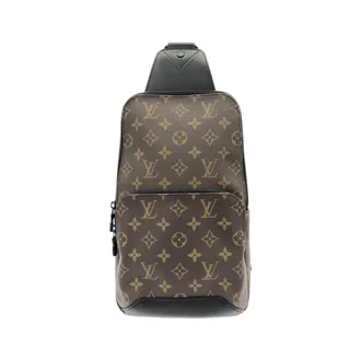 Louis Vuitton Monogram Macassar Marron Coated Canvas Shoulder Bag (Pre-Owned)