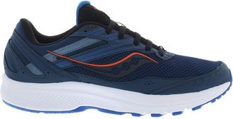 Saucony Mens Cohesion 15 Running Shoe, Navy/Black, 8.5 UK