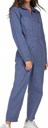 Rivet Utility Looker Jumpsuit In Periwinkle