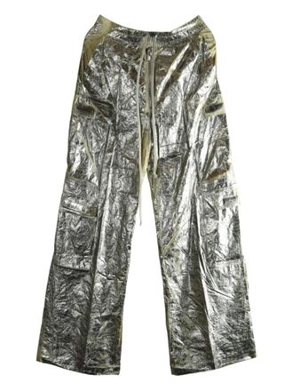 Rick Owens cargo-pocket trousers - Silver