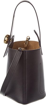 Loewe Pebble Mini Leather Bucket Bag