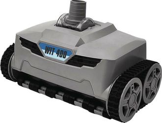 Habitat et Jardin Robot De Piscina De Succi&oacute;n Hidr&aacute;ulico Faster - Suministrado Con 12 Tramos De Tubos De 1 M - Estructura: Abs + Pom - Color: Gris - Gris