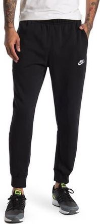 Nike Sportswear Club Pocket Fleece Joggers in Black/white at Nordstrom Rack, Size Small