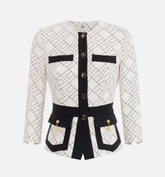 Elisabetta Franchi Elisabetta franchi Bi Color Jacket