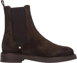 Estro & Luminara Klassieke Chelsea Boots - Dames - Chelseaboots - Bruin - 37 EU - Leer - Schoenen