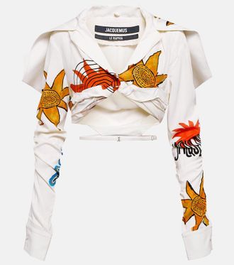 Jacquemus Camicia cropped Meio
