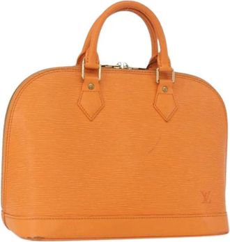 Louis Vuitton Pre-owned Handbags, female, Orange, Size: ONE SIZE Pre-owned Vintage Handbag