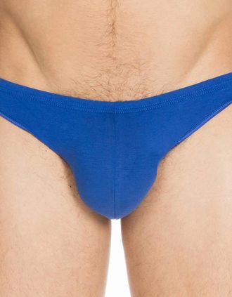 HOM Hom Mens Freddy G-String, Blue - Size: 32/30/31