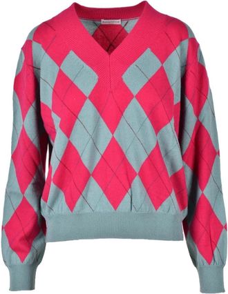 Ballantyne Kasjmier Pullover Trui - Dames - Cashmere truien - Veelkleurig - 2XL - Kasjmier - Truien & Vesten