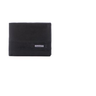 Laura Biagiotti Lb7653-04 Portemonnee - Heren - Accessoires - Zwart - Maat: ONE Size Leer