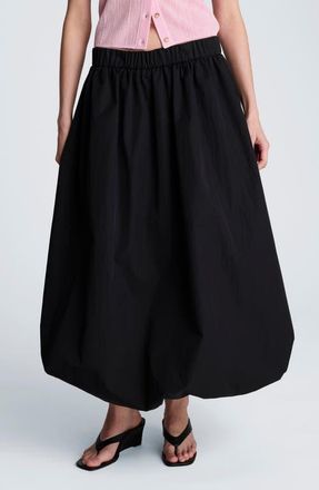 Kenneth Cole Bubble Midi Skirt in Black at Nordstrom, Size X-Small