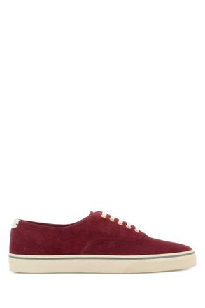 Brunello Cucinelli Red Logo Sneakers