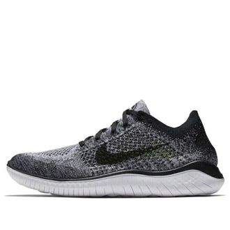 Nike Free RN Flyknit 2018 White Black 942838-101