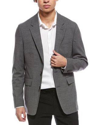 Todd Snyder Todd Snyder Pinstripe Wool-Blend Sutton Jacket