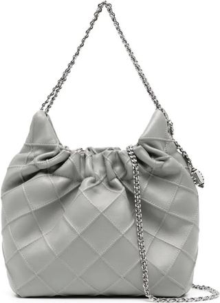 Tory Burch Borsa a tracolla Fleming mini - 021 GREY