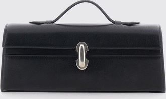 Savette Clutch Symmetry in pelle di vitello liscia con chiusura a girello