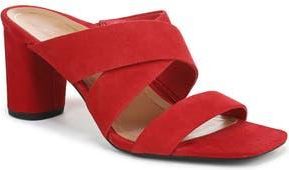 Vionic Merlot Slide Sandal in Red Suede at Nordstrom Rack, Size 7.5